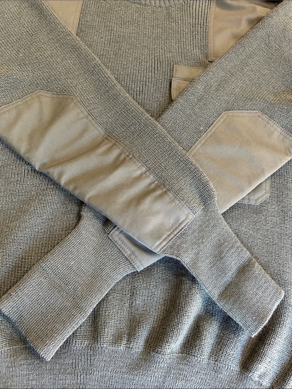 Men's German Commando pullover wool blend Sweater - Olive - 56 (XL) - Picture 7 of 12